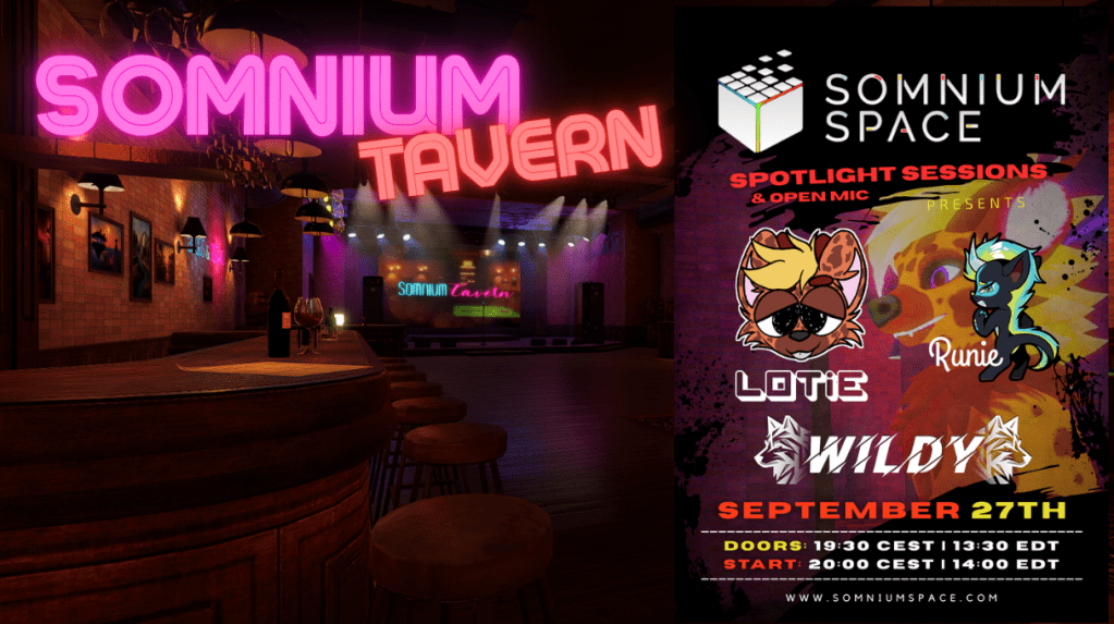 Spotlight Sessions: Furry Edition Pounces into Somnium Tavern!