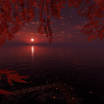 Thad Magic Mirrors World: A Crimson Dreamscape in Somnium Space