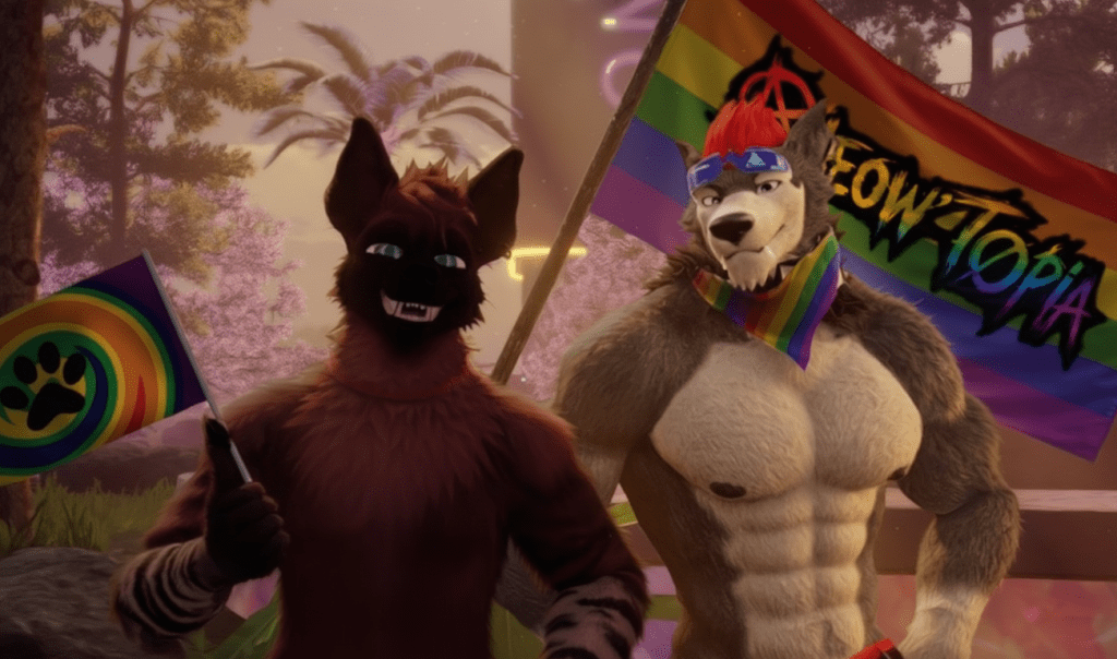 Community Pride and Underground Virtual Rave at Meow’Topia